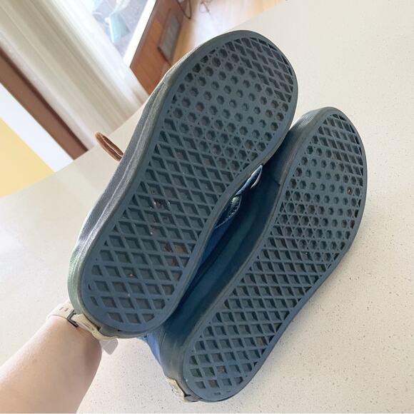 Vans Blue Lace Up Sneaker Men 7 and Women 8.5 - Picture 8 of 10